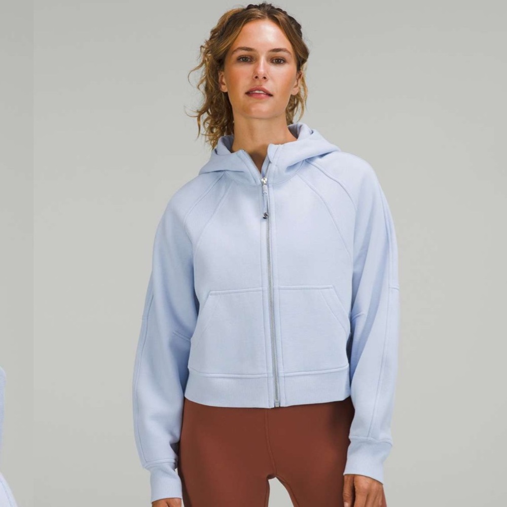 Lululemon Scuba Oversized Full Zip BLUE 💙 Linen